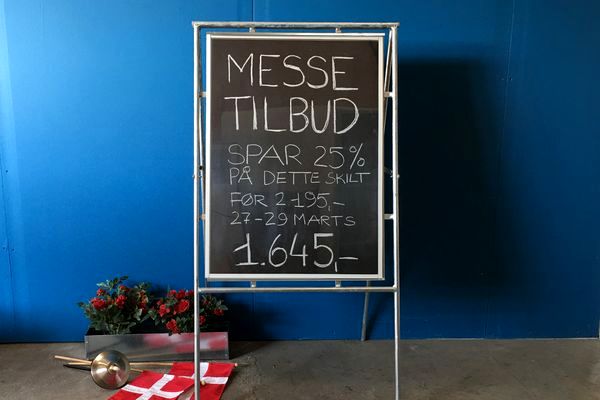 foodexpo messetilbud,foodexpo,messe,billigt skilt,billigste skilt,smedejernsskilte,Surrow Skilte,butiksskilte,gadeskilt