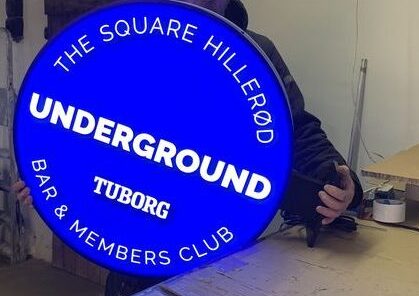 rundt_lysskilt skilt,skilte,lysskilte,LED skilte,rundt skilt